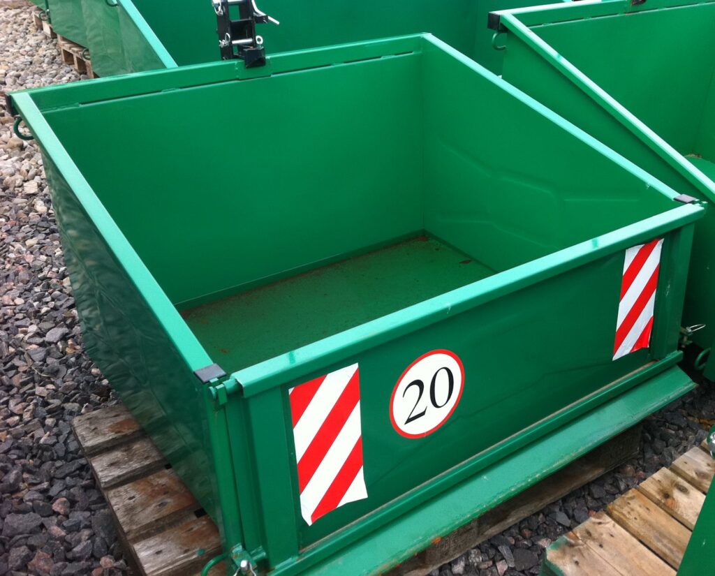 MTL heavy duty tipping transport box 1.2m for sale – SOLD