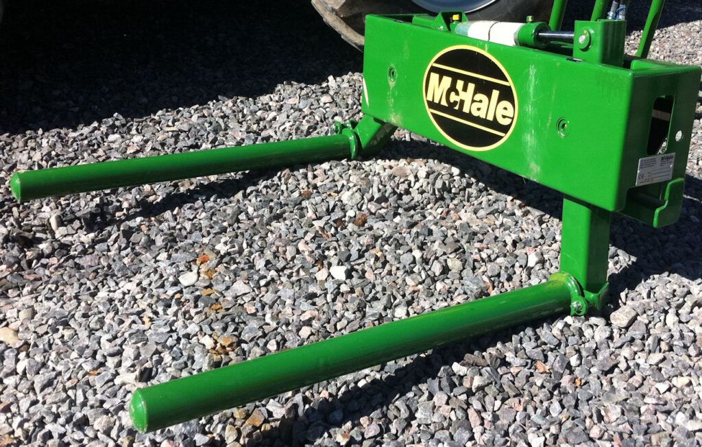 McHale 691 silage bale handler for sale with hoses