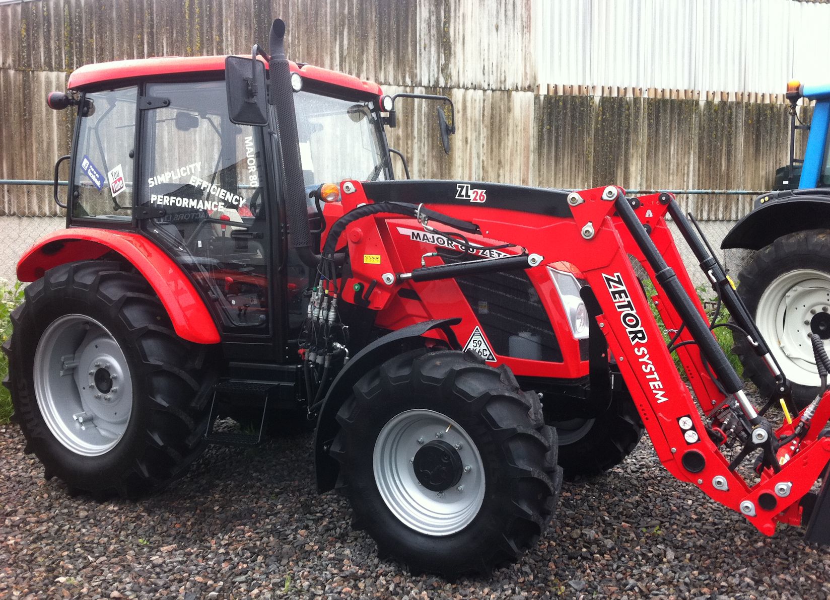 Zetor Major 80 with loader LH McLaren Tractors