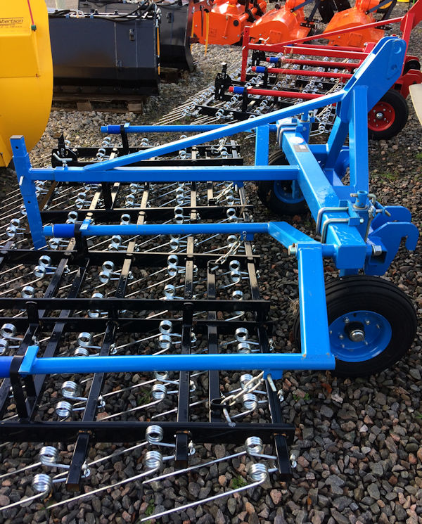 MTL 3m spring tine grass harrows weeder for sale 5 McLaren Tractors