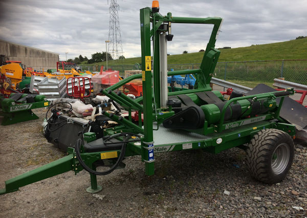 McHale 991BE trailed self loading electronically controlled wrapper for sale