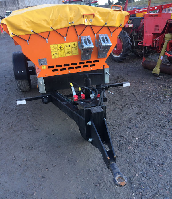 Pronar T130 trailed lime salt sand spreader for sale 5 McLaren Tractors