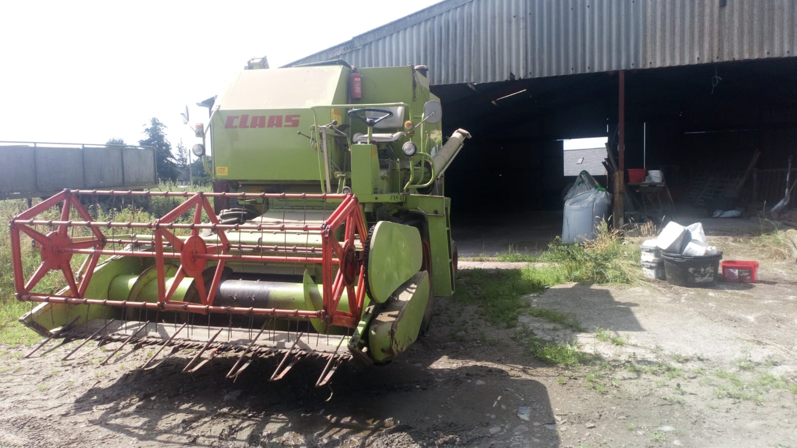Claas Compact 30 Combine harvester for sale 2 McLaren Tractors