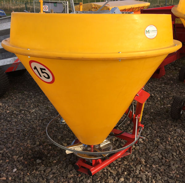 MTL 650 litre Single Disc fertiliser spreader for sale 1 McLaren Tractors
