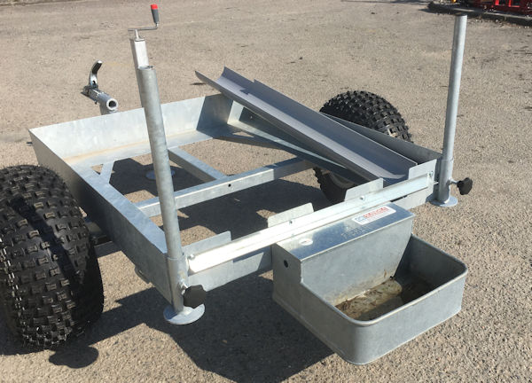Glendale IBC water trough ATV trailer for sale
