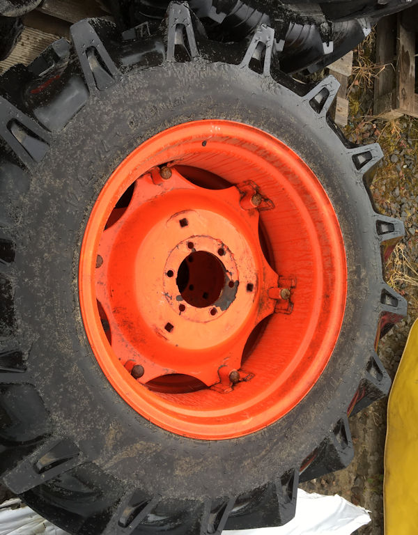Kioti DK5010 agricultural wheels and tyre set for sale 1 McLaren Tractors