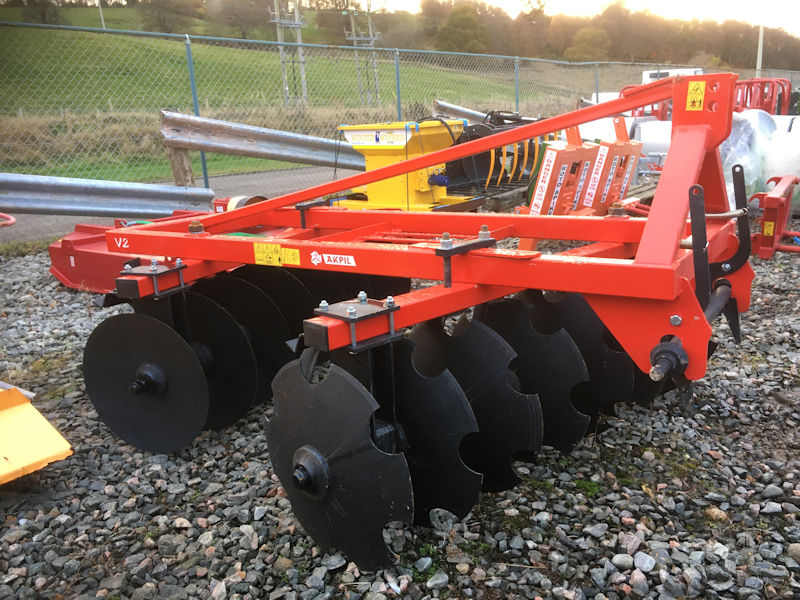 MTL 1.8m 6ft 3 point linkage mounted disc harrow for sale