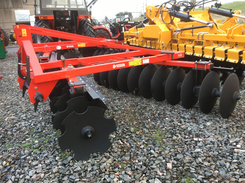 MTL 2.4m 8ft 3 point linkage mounted disc harrow for sale