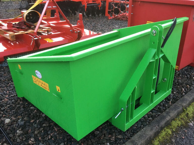 MTL 1.8m 6ft high volume heavy duty hydraulic tipping transport box for