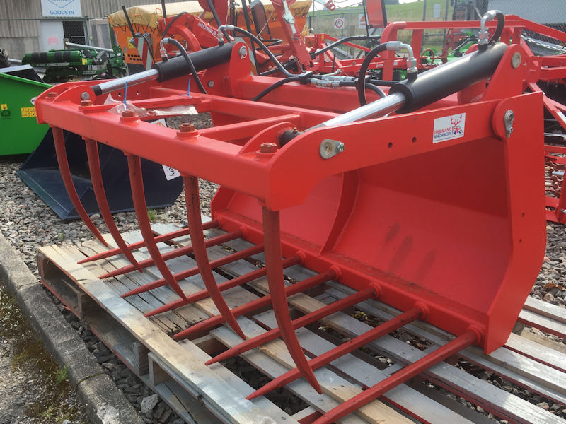 Highland Machinery HD 1.5m Muck Fork with Grab for sale