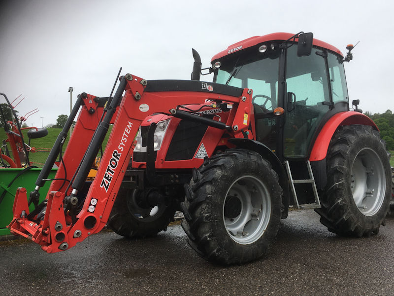 Zetor Proxima 90 90hp 4wd tractor with loader for sale