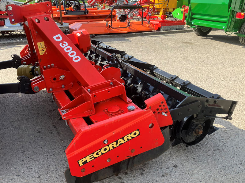 Pegoraro D3000 HD 3m power harrow for sale new shop soiled McLaren
