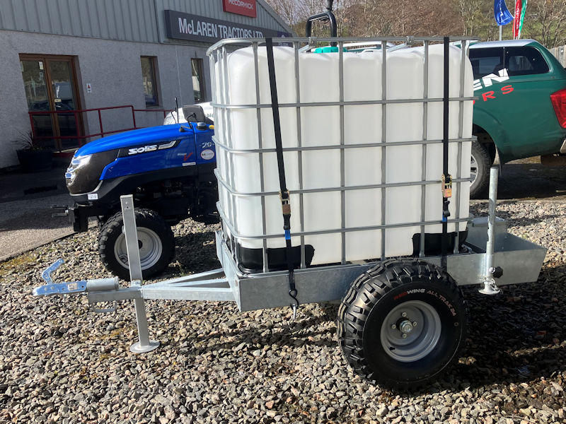 Glendale ATV IBC water trough bowser trailer for sale