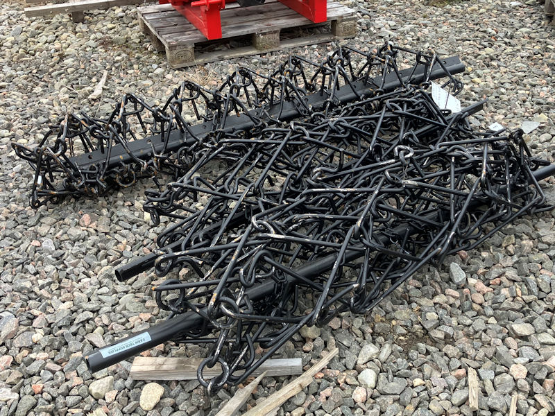 Farmtech ATV 6ft grass harrows for sale