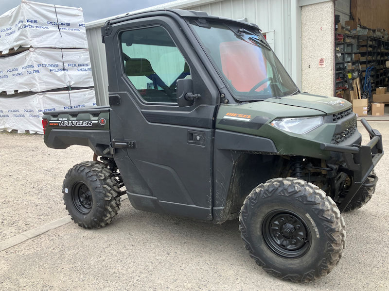 Polaris Ranger Diesel 902 2021 model with full cab for sale