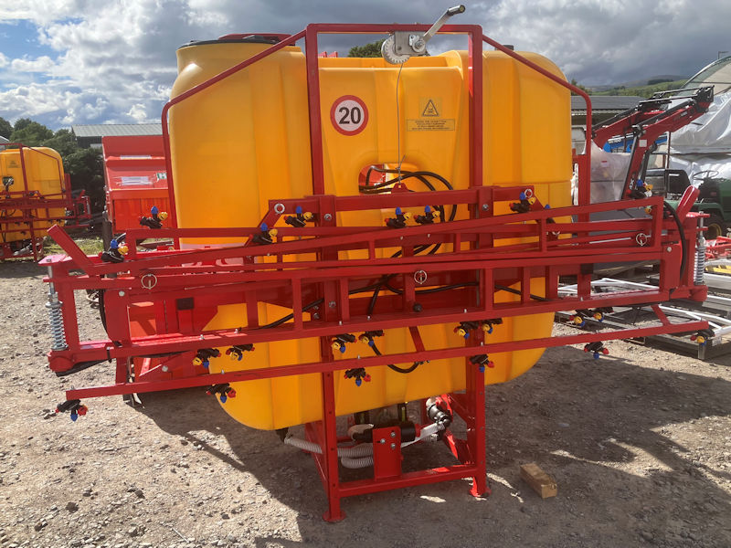 MTL 1000 litre Sprayer with 12m boom for sale
