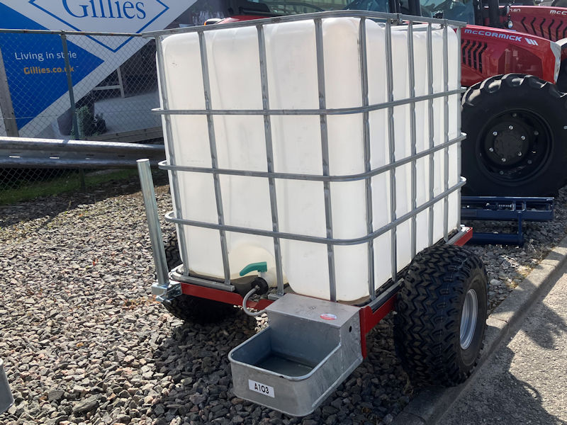 MTL ATV IBC water trough bowser trailer for sale